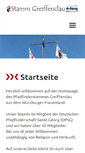 Mobile Screenshot of greiffenclau.de